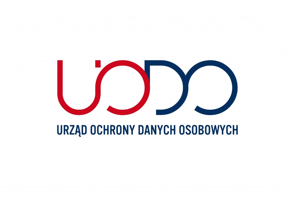 Logo Urzędu Ochrony Danych Osobowych.